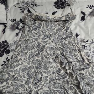 Old Navy Black and White Dress